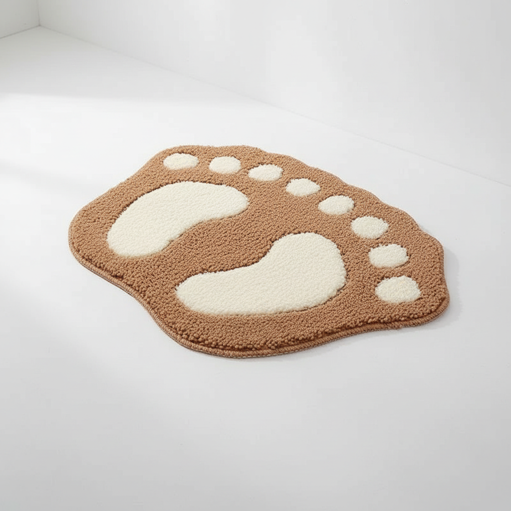 Fußförmige Badmatte - CozyFoot