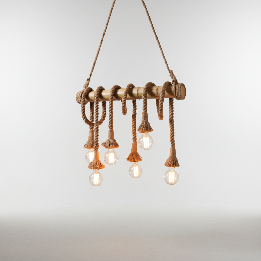 Industrieller Rope Stil - BambooLume