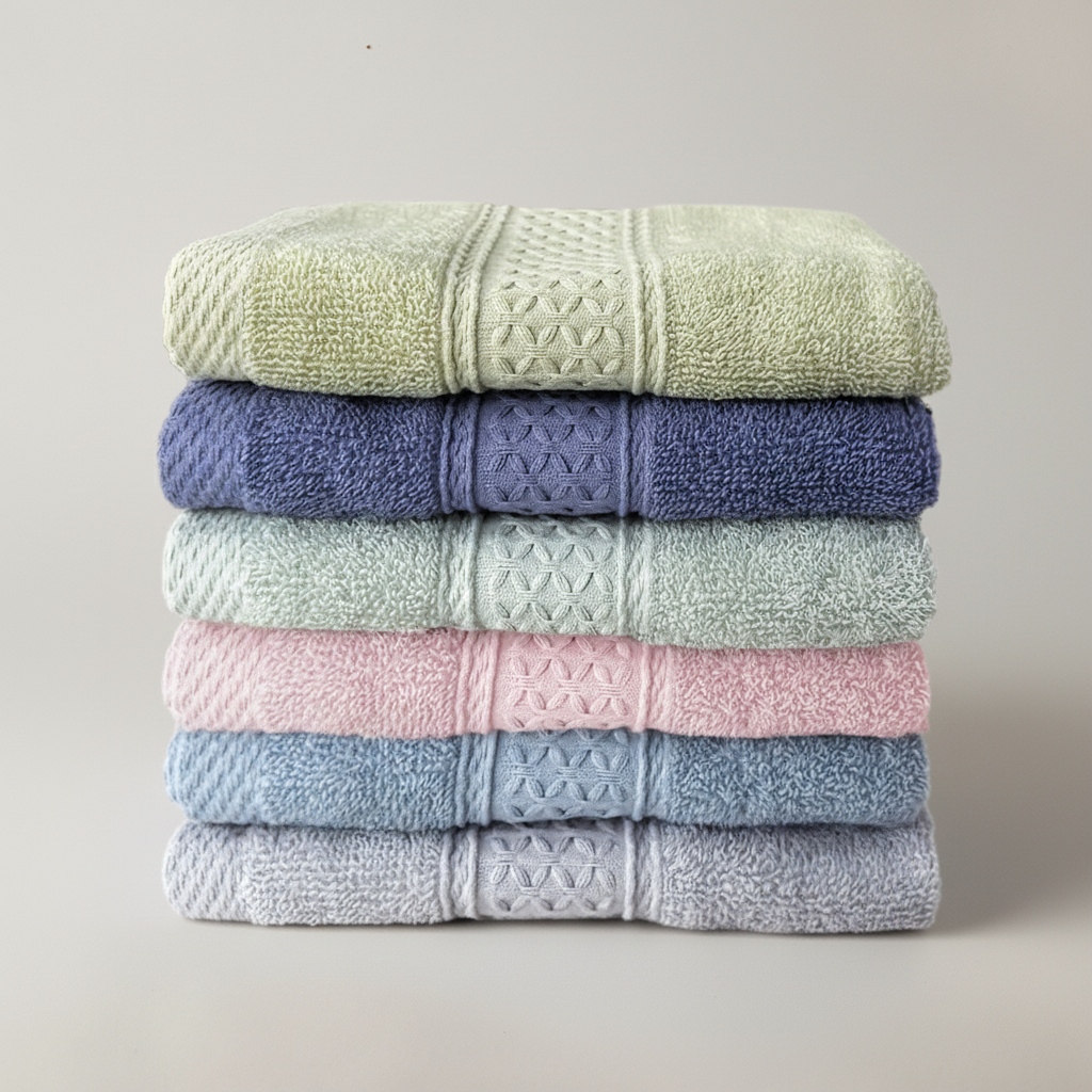 Sechsteiliges Handtuchset - WashClothSet