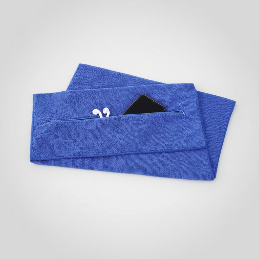 Sporthandtuch Mit Reißverschluss - GymTowel