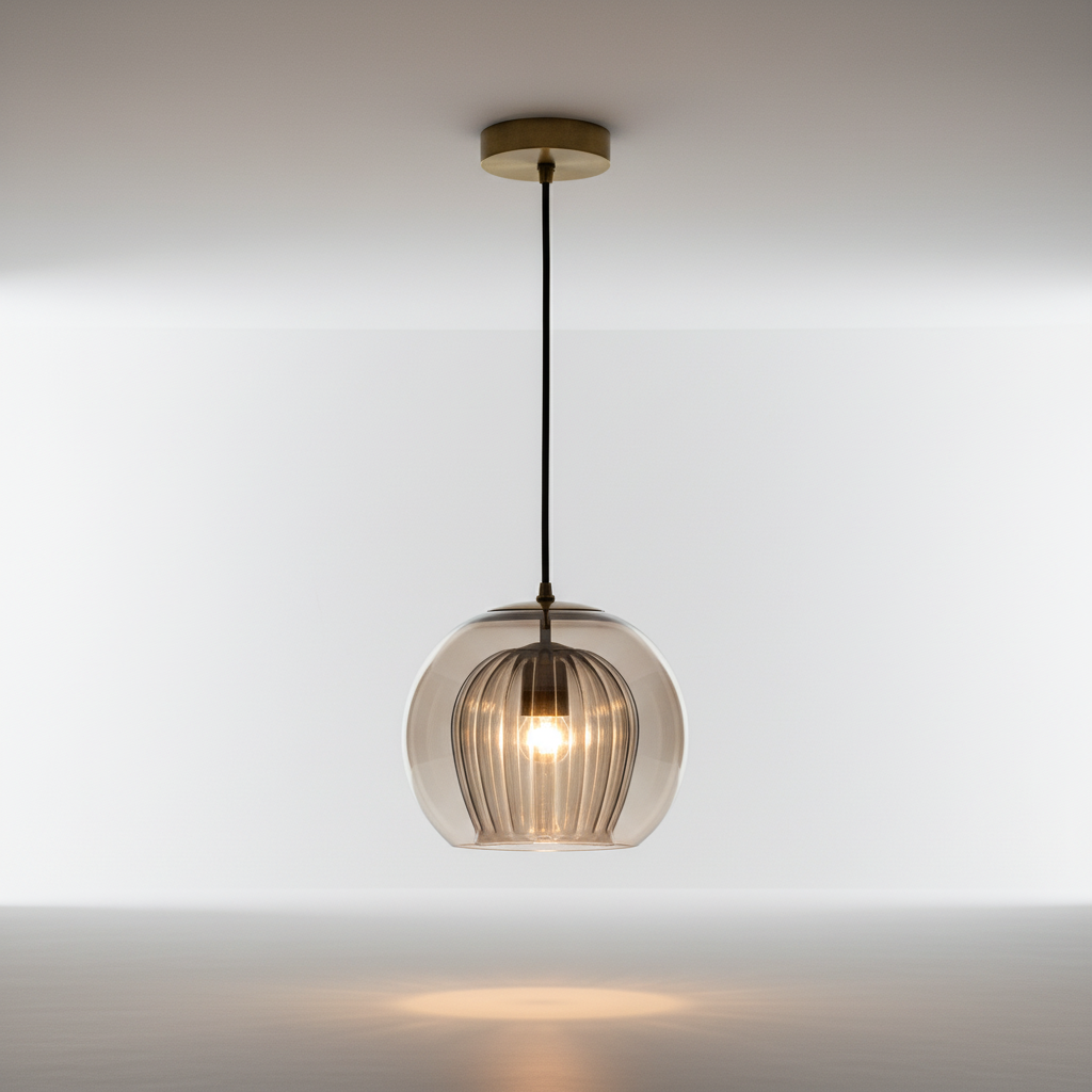 Verstellbare Glas Hängeleuchte - Pendantra