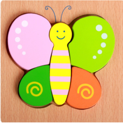 Lernpuzzle aus Holz für Kleinkinder – EntdeckerSet Montessori (1+1 GRATIS)