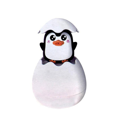 Schlüpf-Ei Badespielzeug mit Tierfigur – 1+1 Gratis – Ente, Dino & Pinguin