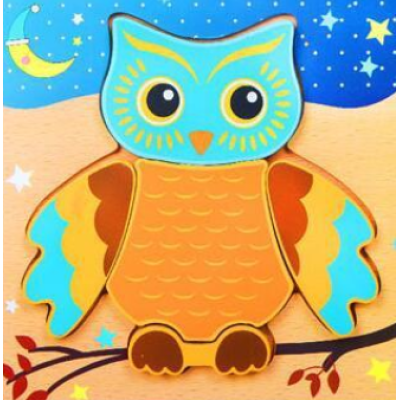 Lernpuzzle aus Holz für Kleinkinder – EntdeckerSet Montessori (1+1 GRATIS)