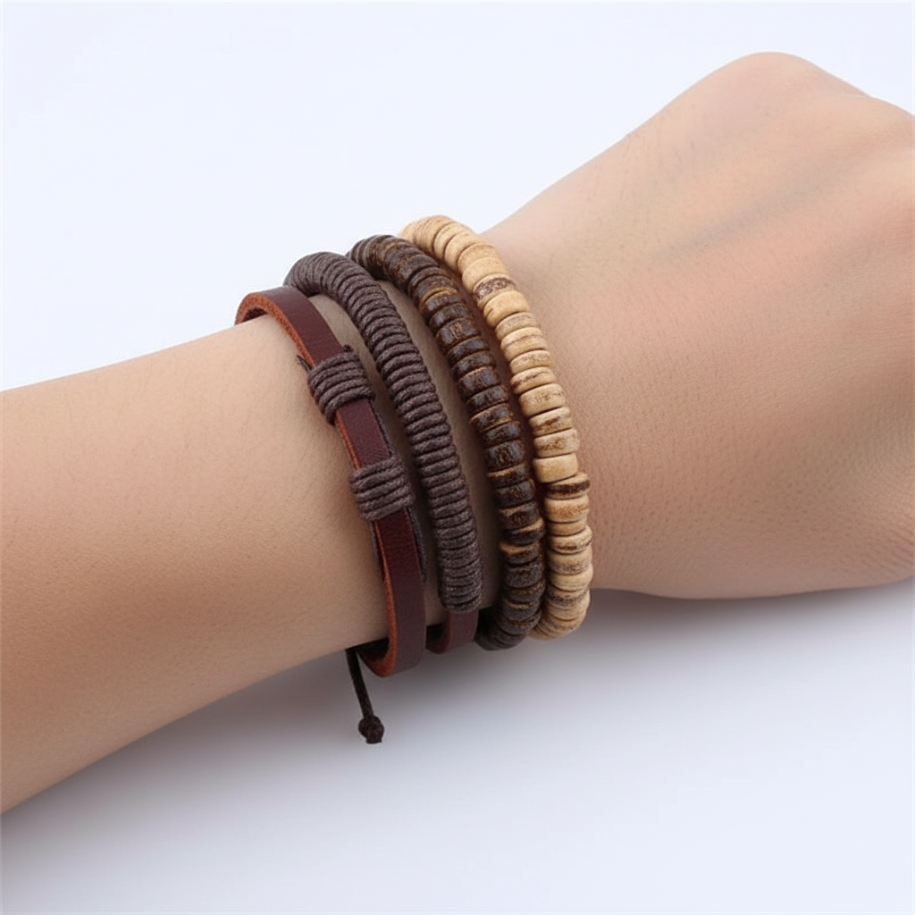 4-Teiliges Armband-Set - RebelStyle 