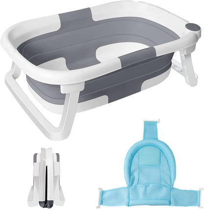 Kollabierbare Babybadewanne mit Netz – BathNest