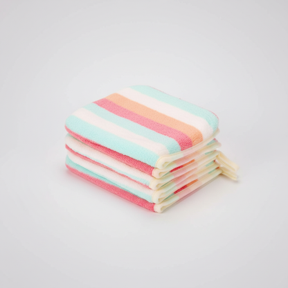 6er Set Waschhandschuhe - AquaJoy