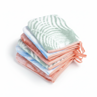 6er Set Waschhandschuhe - AquaJoy