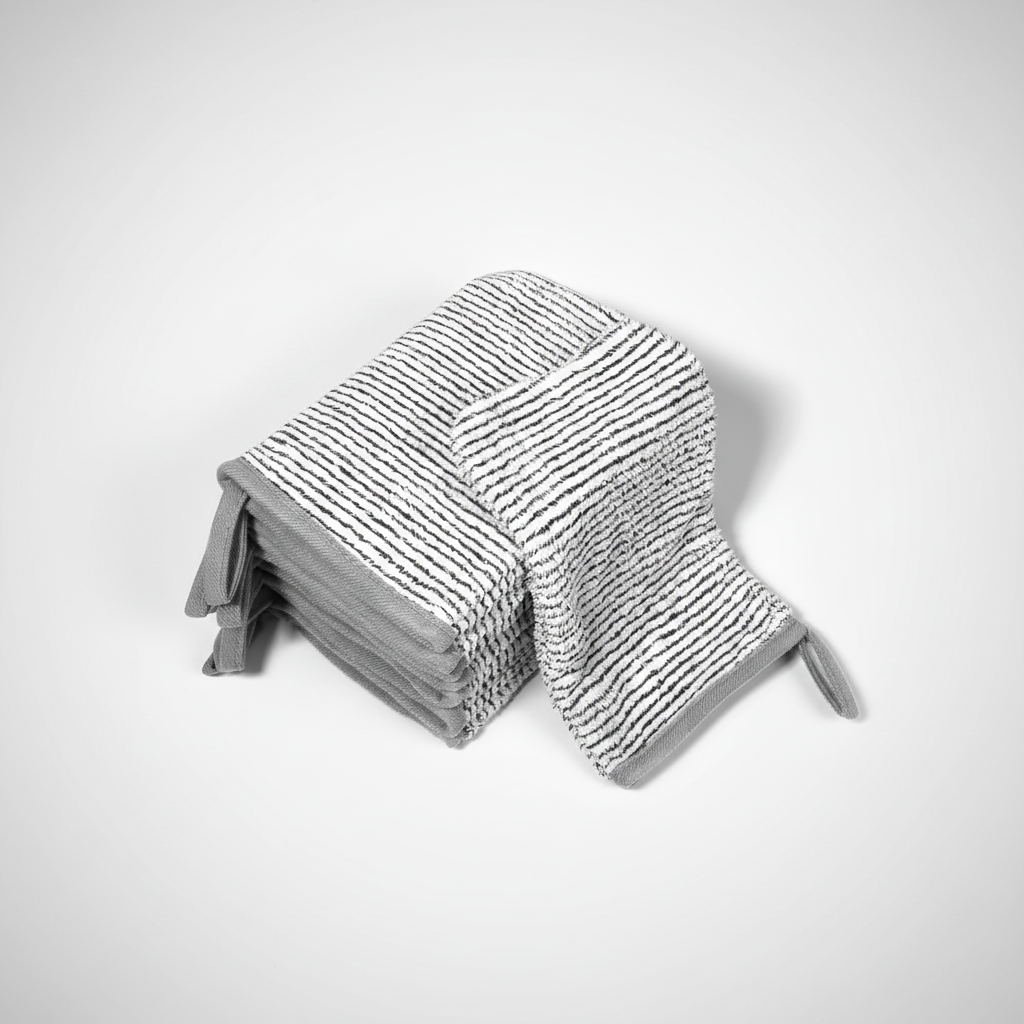 6er Set Waschhandschuhe - AquaJoy