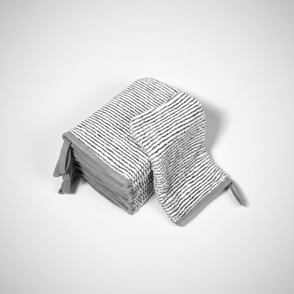 6er Set Waschhandschuhe - AquaJoy