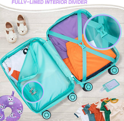 Kinder-Kabinengepäck-Set aus Hartschale mit Spinner-Rollen – Game Day