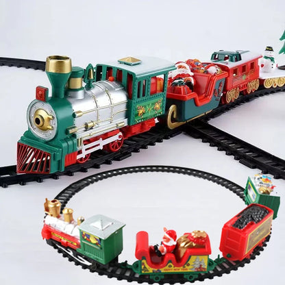 Elektrische Weihnachtsbaum-Eisenbahn für festliche Deko – FestExpress