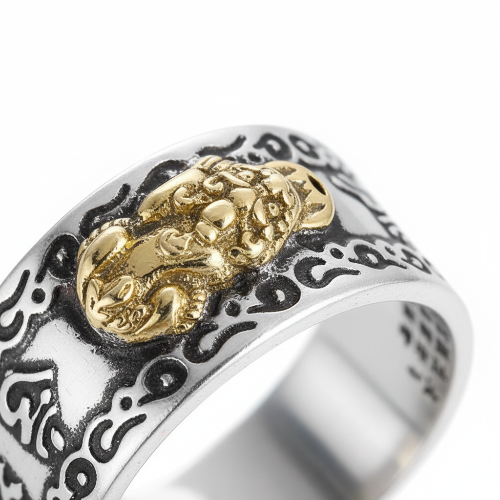 925 Silberring - PixiuRing 