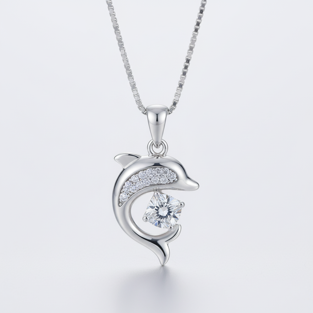 925er Silberhalskette - JoyDolphin 