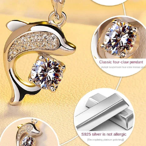 925er Silberhalskette - JoyDolphin 