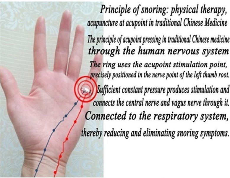Akupressurring Zur Entspannung - SleepCalm 