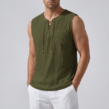 Ärmelloses Lockeres Tanktop - Gary