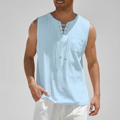 Ärmelloses Lockeres Tanktop - Gary