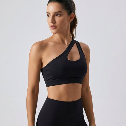Asymmetrischer Sportbustier - Lily