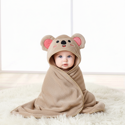 Baby Bademantel Mit Kapuze - FluffyCape