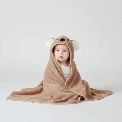 Baby Bademantel Mit Kapuze - FluffyCape