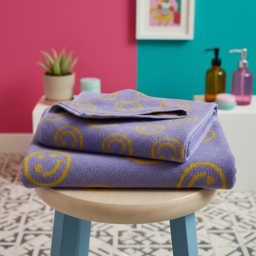 Beidseitig Bedruckte Handtücher - SmileyTowel