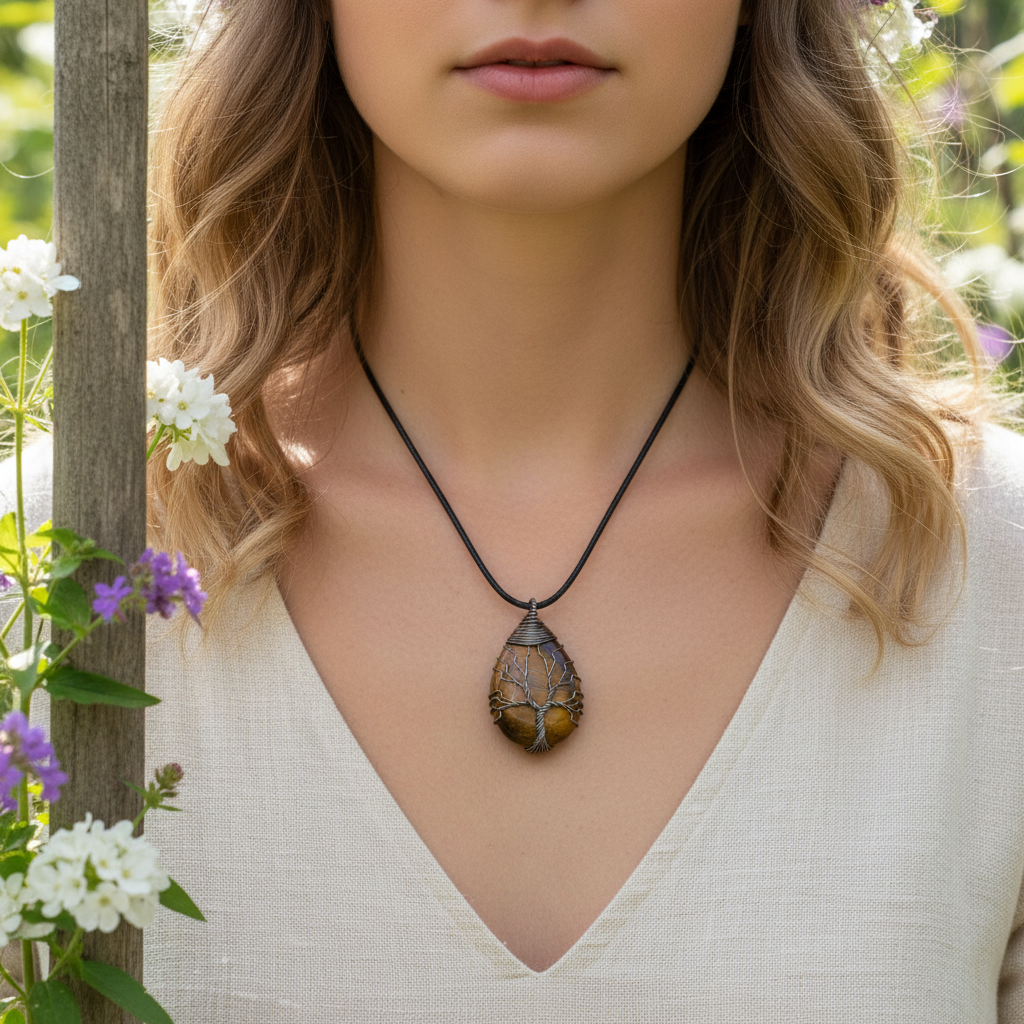 Boho-Stil Kette - PowerJewelry 