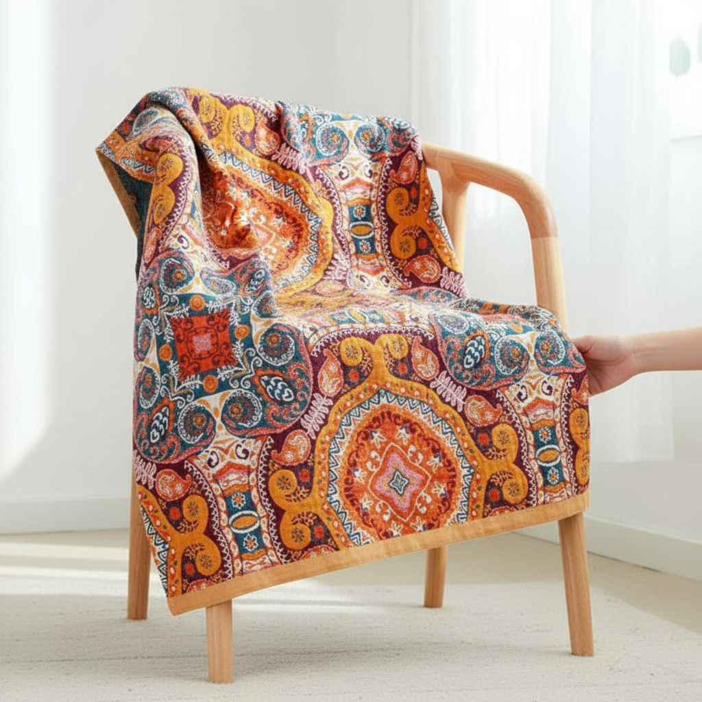 Boho Inspiriertes Handtuch - BohoDream