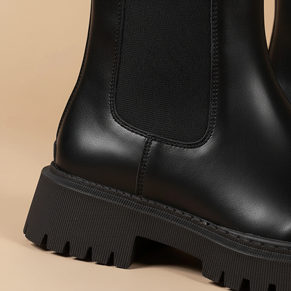 Chelsea Stiefel Runde Zehen - Carolyn