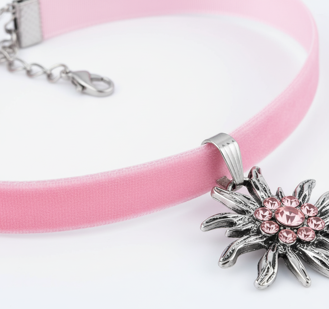 Choker Mit Anhänger - EdelRose 