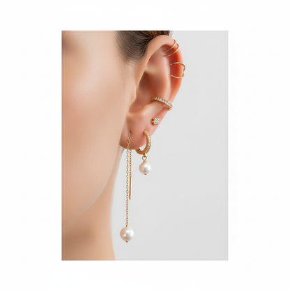 Creolen Mit Zirkonia - PearlJewels 