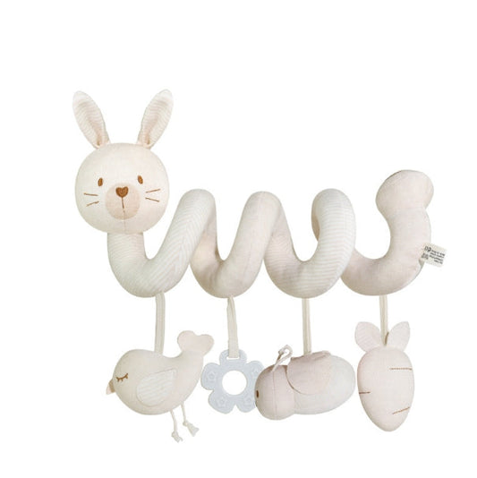 Babyspirale mit Tiermotiven für Babyschale, Kinderwagen und Bett – Spielspaßmobil