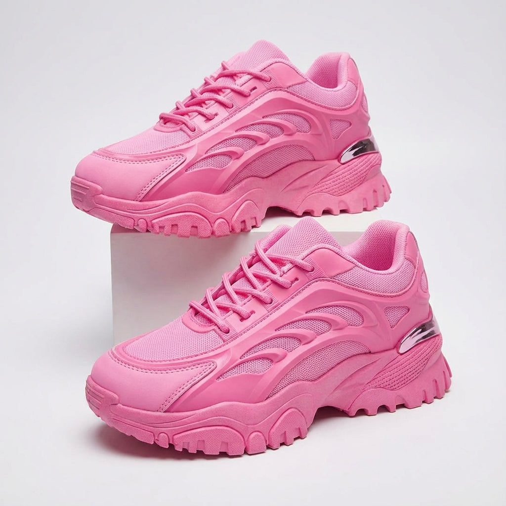 Damen Sneaker Mit Dicker Sohle - Angelica