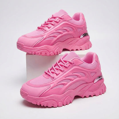 Damen Sneaker Mit Dicker Sohle - Angelica