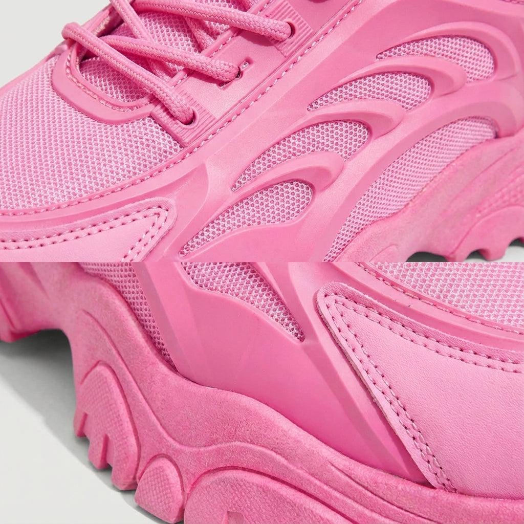 Damen Sneaker Mit Dicker Sohle - Angelica