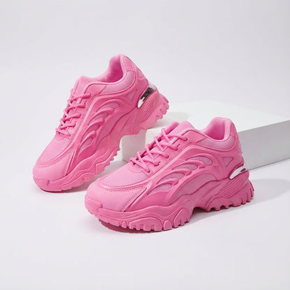 Damen Sneaker Mit Dicker Sohle - Angelica