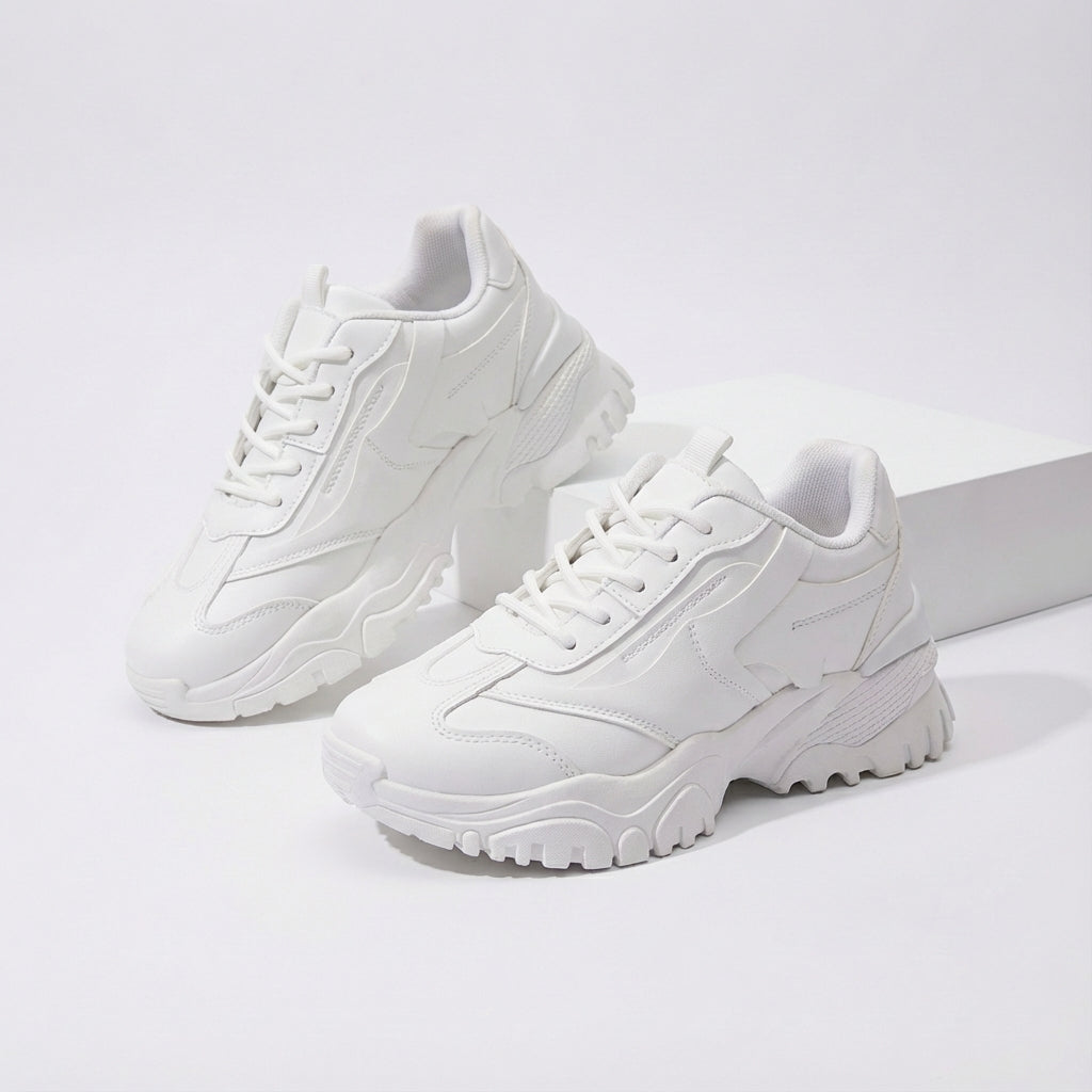 Damen Sneaker Mit Dicker Sohle - Angelica