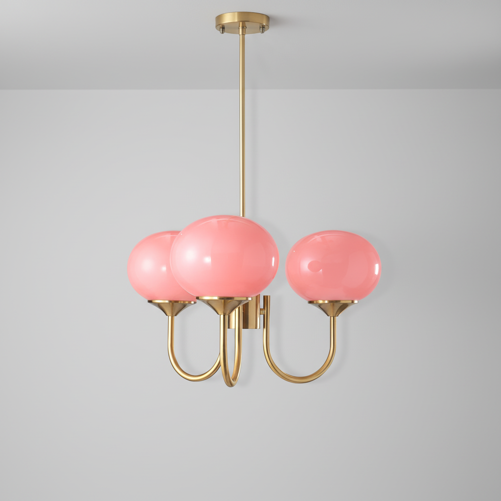 Deckenleuchte Goldenes Metall - Luminrosa