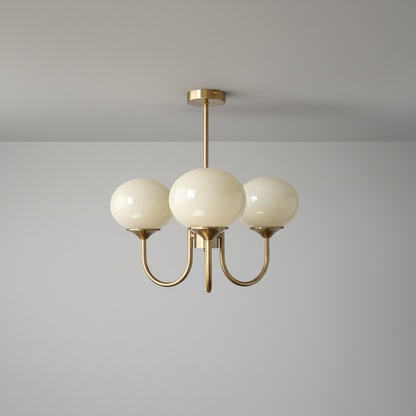 Deckenleuchte Goldenes Metall - Luminrosa