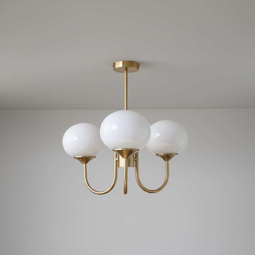 Deckenleuchte Goldenes Metall - Luminrosa