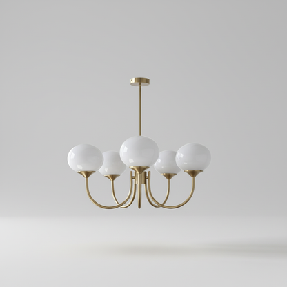 Deckenleuchte Goldenes Metall - Luminrosa