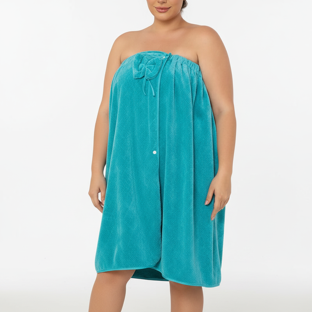 Dicke Bademantel In Großen Größen - Mila