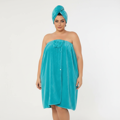 Dicke Bademantel In Großen Größen - Mila