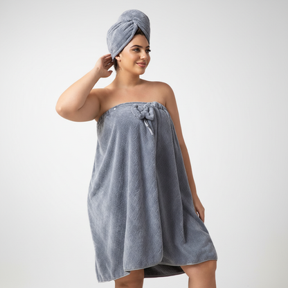 Dicke Bademantel In Großen Größen - Mila