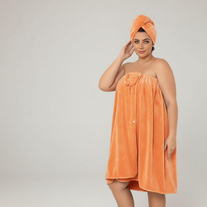 Dicke Bademantel In Großen Größen - Mila