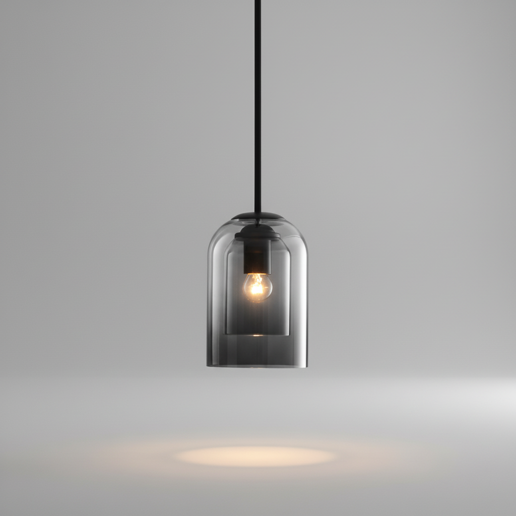 Doppelschicht Glasanhänger Leuchte - SmokeBeam