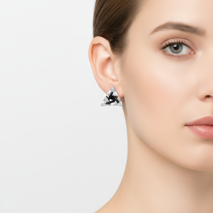 Dreieckige Ohrringe  - TriadGleam