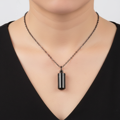 Edelstahl-Halskette - AshHeart 