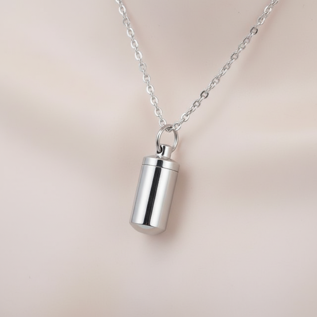 Edelstahl-Halskette - AshHeart 