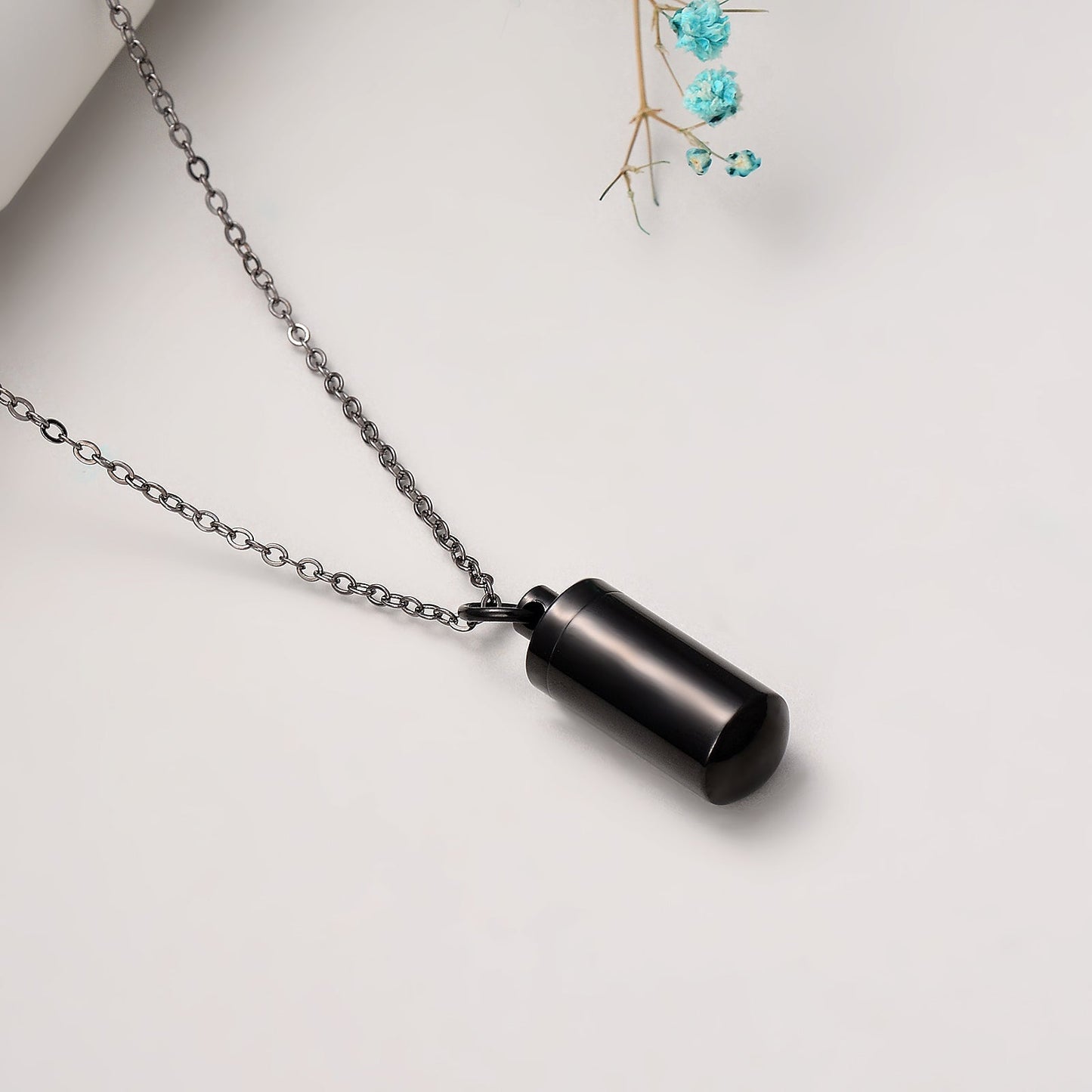 Edelstahl-Halskette - AshHeart 